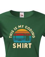 Dámské tričko - Coding shirt