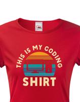Dámské tričko - Coding shirt