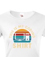 Dámské tričko - Coding shirt