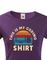 Dámské tričko - Coding shirt