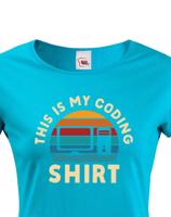 Dámské tričko - Coding shirt