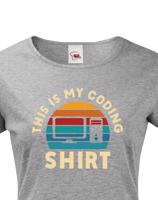 Dámské tričko - Coding shirt