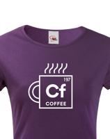 Dámské tričko Coffee - motiv s kávou udělá radost