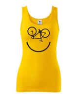 Dámské tričko Cyklo úsměv vám vždy zvedne náladu