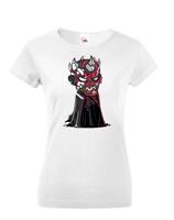 Dámské tričko Darth Vader Maul  - tričko pro milovníky humoru a filmu