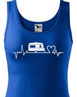 Dámské tričko Ekg karavan - kvalitní tisk a rychlé dodání