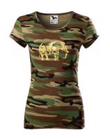 Dámské tričko Elephant - ideální tričko pro cestovatele