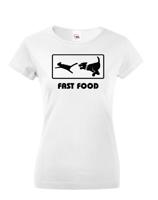 Dámské tričko - Fast Food