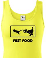 Dámské tričko - Fast Food
