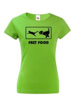Dámské tričko - Fast Food