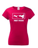 Dámské tričko - Fast Food