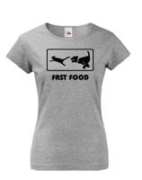 Dámské tričko - Fast Food