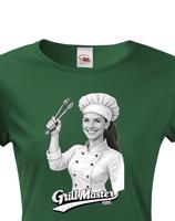 Dámské tričko Grill master - originalita až na první místě