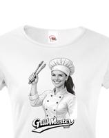 Dámské tričko Grill master - originalita až na první místě