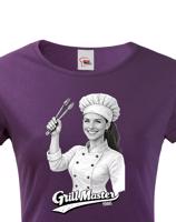 Dámské tričko Grill master - originalita až na první místě