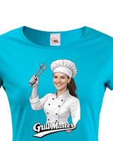 Dámské tričko Grill master - originalita až na první místě