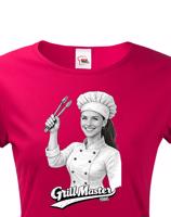 Dámské tričko Grill master - originalita až na první místě