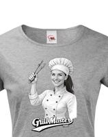 Dámské tričko Grill master - originalita až na první místě