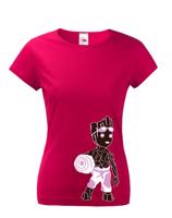 Dámské tričko Groot z filmu Strážci galaxie - Groot míří na pláž