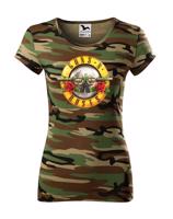 Dámské tričko Guns N’ Roses - tričko pro fanoušky hudební skupiny Guns N’ Roses