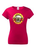 Dámské tričko Guns N’ Roses - tričko pro fanoušky hudební skupiny Guns N’ Roses