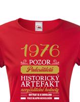 Dámské tričko Historický artefakt - s věkem na přání