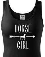 Dámské tričko - Horse girl
