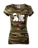 Dámské tričko I am the Stig - ideání dárek