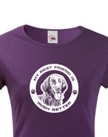 Dámské tričko Irský setr - dárek pro milovníky psů