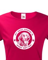 Dámské tričko Irský setr - dárek pro milovníky psů