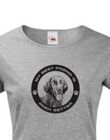 Dámské tričko Irský setr - dárek pro milovníky psů