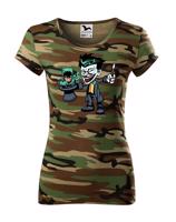 Dámské tričko Joker kouzelník -  tričko pro milovníky humoru a filmů