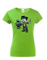 Dámské tričko Joker kouzelník -  tričko pro milovníky humoru a filmů