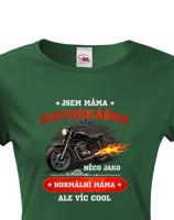 Dámské tričko Jsem babi motorkářka - skvělý dárek pro babi