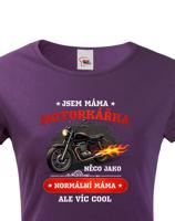 Dámské tričko Jsem babi motorkářka - skvělý dárek pro babi