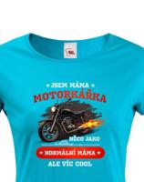 Dámské tričko Jsem babi motorkářka - skvělý dárek pro babi