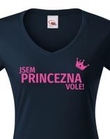 Dámské tričko Jsem princezna vole - s dopravou jen za 46 Kč