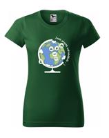 Dámské  tričko Jsem prostě světoběžník - skvělý dárek pro všechny turisty