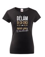 Dámské tričko Jsem v důchodu | Vtipné tričko pro důchodce