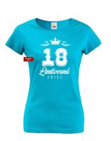 Dámské tričko k 18. narozeninám Limitovaná edice - dárek na 20. narozeniny