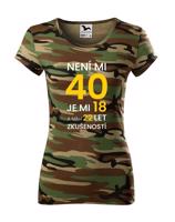 Dámské tričko k 40. narozeninám - skvělý dárek k 40. narozeninám