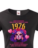 Dámské tričko k 50. narozeninám - Nepodceňuj ženu - s věkem na přání