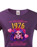 Dámské tričko k 50. narozeninám - Nepodceňuj ženu - s věkem na přání