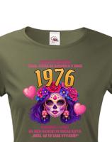 Dámské tričko k 50. narozeninám - Nepodceňuj ženu - s věkem na přání