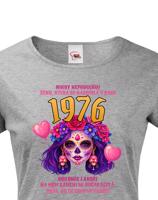 Dámské tričko k 50. narozeninám - Nepodceňuj ženu - s věkem na přání