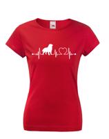 Dámské tričko k narozeninám - Bernský salašnický pes tep