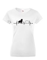 Dámské tričko k narozeninám - Bernský salašnický pes tep