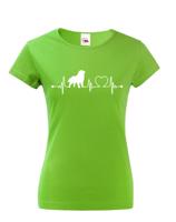 Dámské tričko k narozeninám - Bernský salašnický pes tep