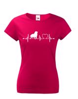 Dámské tričko k narozeninám - Bernský salašnický pes tep