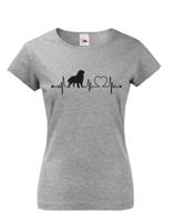 Dámské tričko k narozeninám - Bernský salašnický pes tep